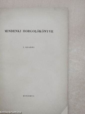 Mindenki horgolókönyve