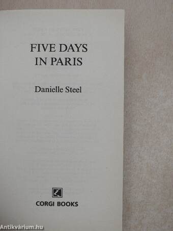 Five days in Paris