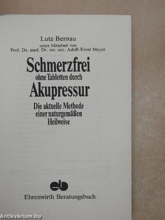 Schmerzfrei ohne Tabletten durch Akupressur