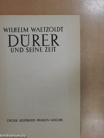 Dürer und seine Zeit