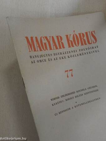 Magyar Kórus 1949. október