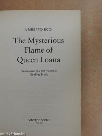 The Mysterious Flame of Queen Loana