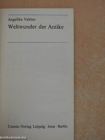 Weltwunder der Antike