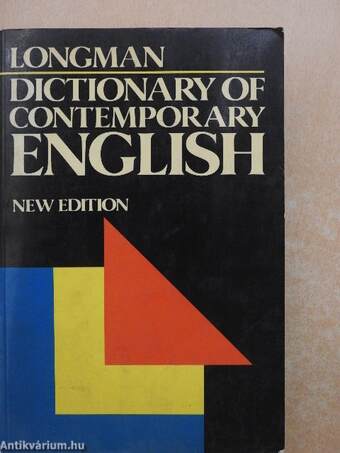 Longman Dictionary of contemporary english