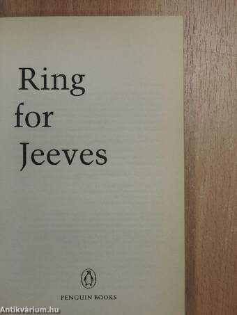 Ring for Jeeves