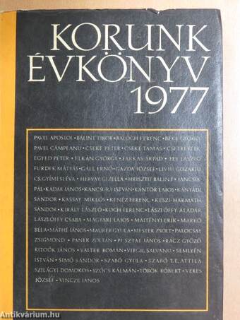 Korunk évkönyv 1977