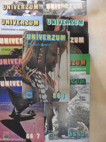 Univerzum 1986. (nem teljes évfolyam)