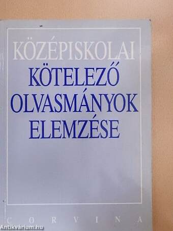 Középiskolai kötelező olvasmányok elemzése