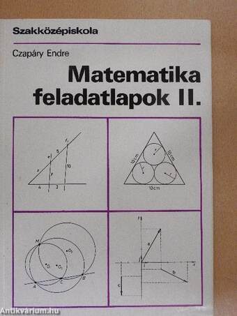 Matematika feladatlapok I-II.