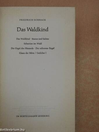 Das Waldkind