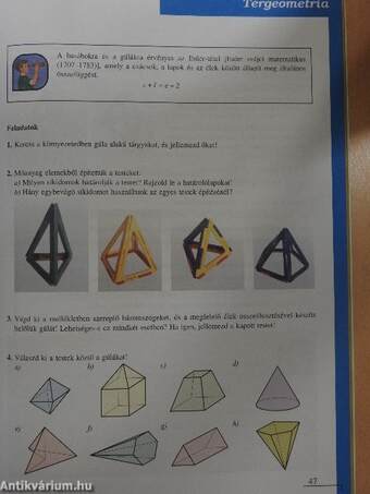 Matematika tankönyv 8/II.