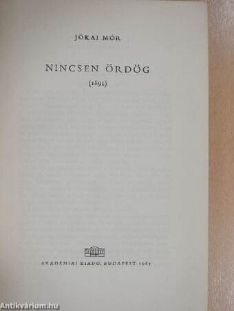 Nincsen ördög