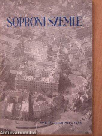 Soproni Szemle 1973/3.
