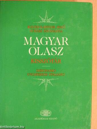 Magyar-olasz kisszótár