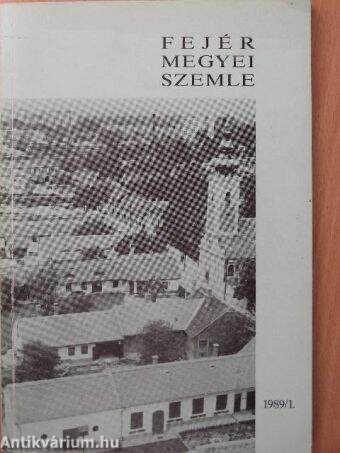 Fejér Megyei Szemle 1989/1.