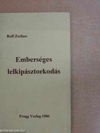 Emberséges lelkipásztorkodás