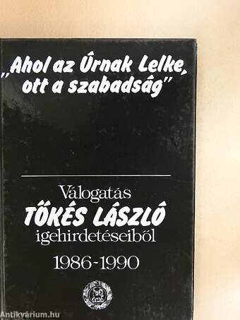 "Ahol az Úrnak Lelke, ott a szabadság"