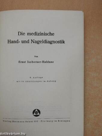 Die medizinische Hand- und Nageldiagnostik