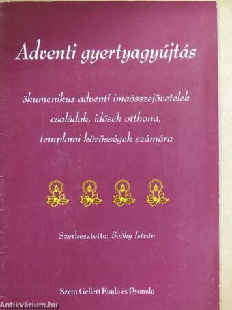 Adventi gyertyagyújtás