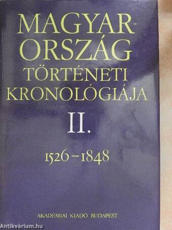 Magyarország történeti kronológiája II.