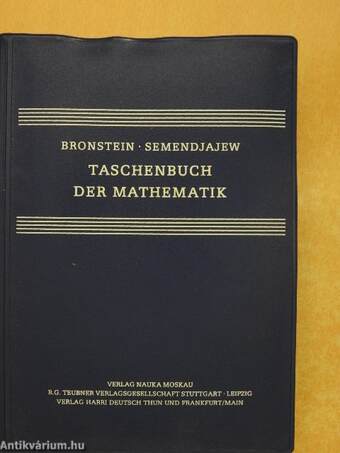 Taschenbuch der Mathematik