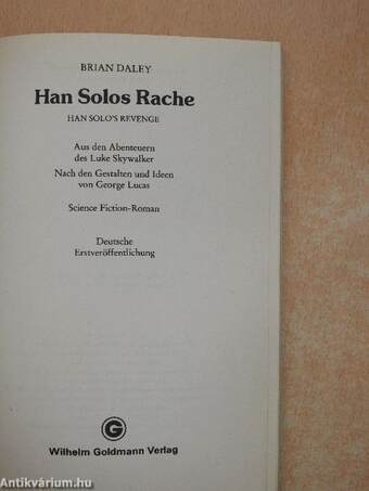 Han Solos Rache