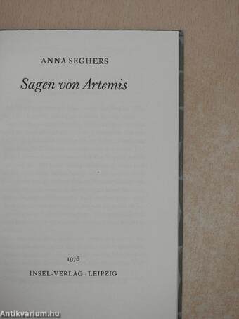 Sagen von Artemis