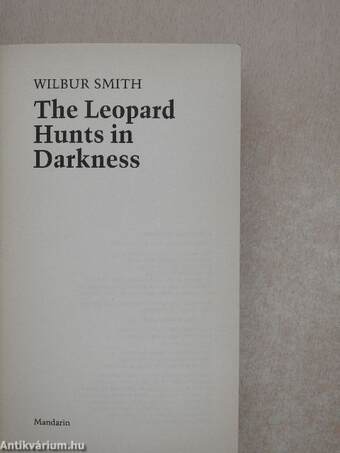 The Leopard Hunts in Darkness