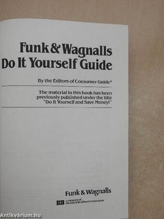 Funk & Wagnalls Do It Yourself Guide