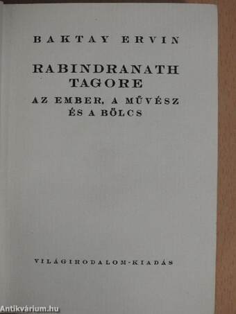 Rabindranath Tagore