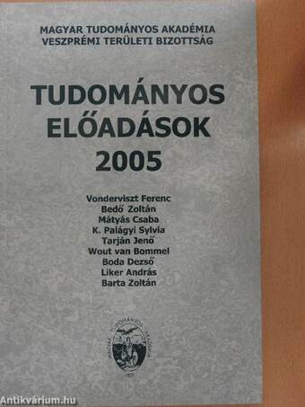 Tudományos előadások 2005