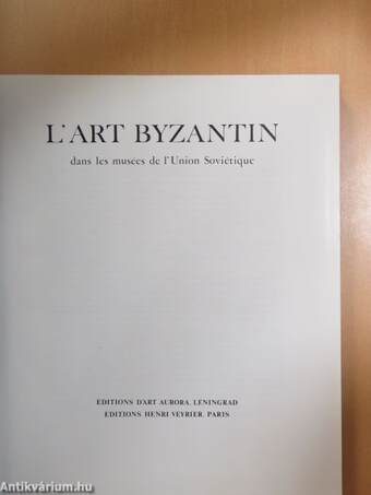 L'Art Byzantin