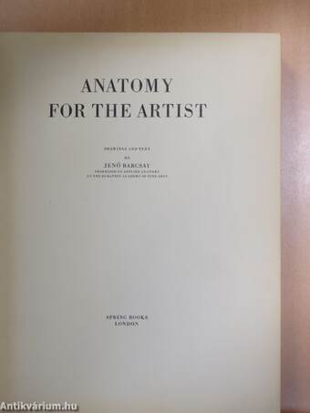 Anatomy for the Artist