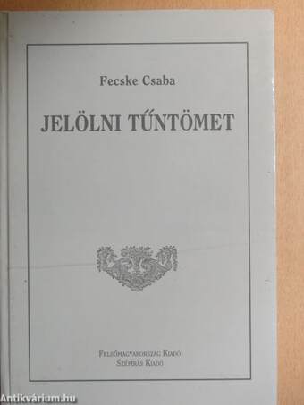 Jelölni tűntömet