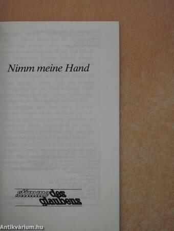 Nimm meine Hand