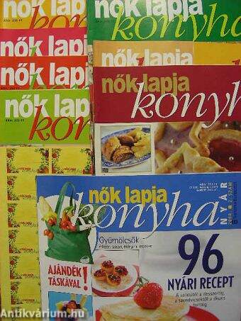 Nők Lapja Konyha 2003-2008. (vegyes számok) (9 db)