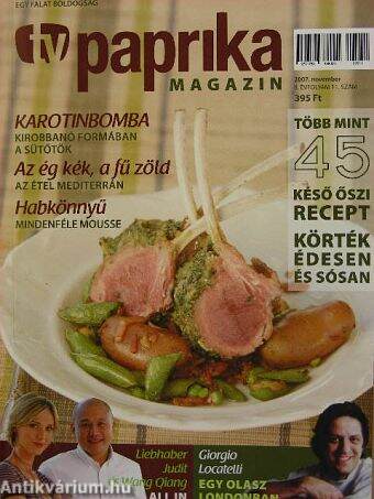 TV Paprika Magazin 2007. november