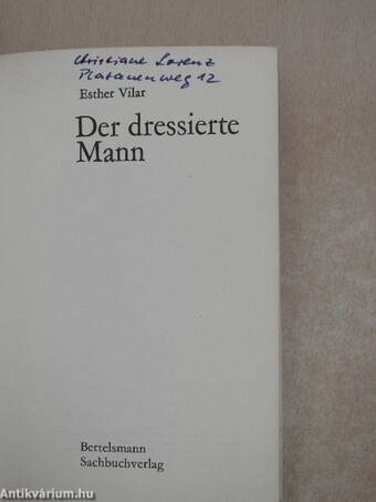 Der dressierte Mann