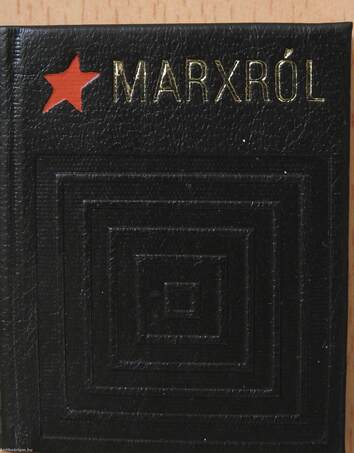 Marxról (minikönyv) (számozott)