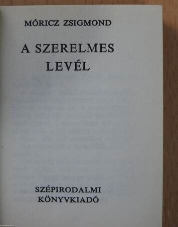 A szerelmes levél (minikönyv)