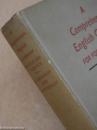 A Comprehensive English Grammar for Foreign Students