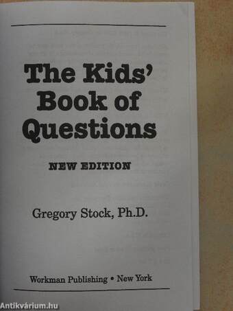 The Kids' Book of Questions