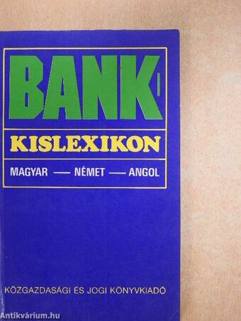 Bankkislexikon