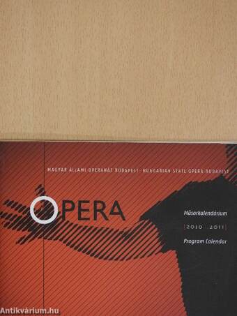 Opera Műsorkalendárium 2010-2011