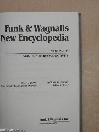 Funk & Wagnalls New Encyclopedia 24. (töredék)