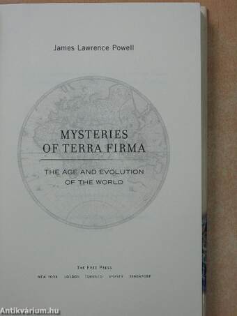 Mysteries of terra firma (aláírt példány)