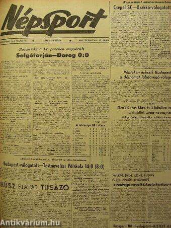 Sport 1957/Népsport 1957. (nem teljes évfolyamok)