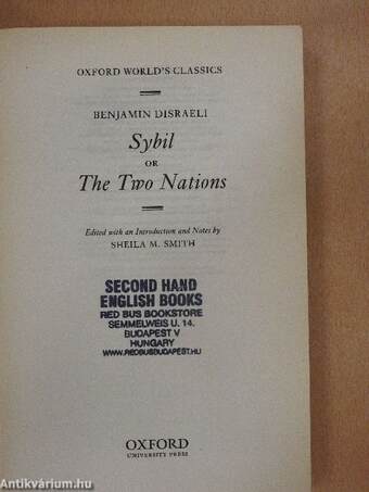 Sybil or The Two Nations