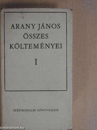 Arany János összes költeményei I-II.