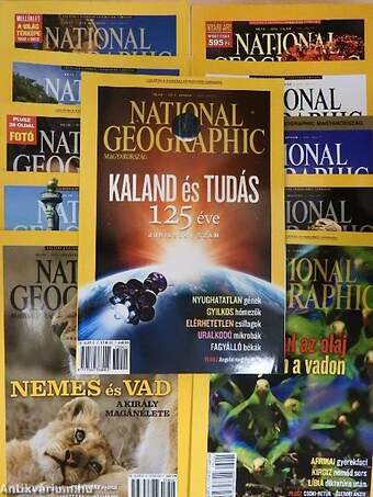 National Geographic Magyarország 2013. (nem teljes évfolyam)